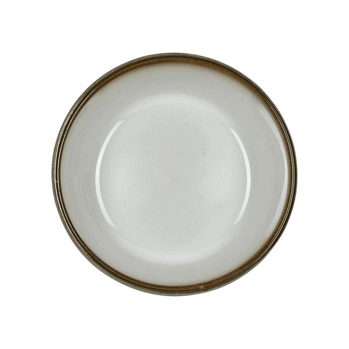 Bowl Grey/Cream 14x14x7.5cm