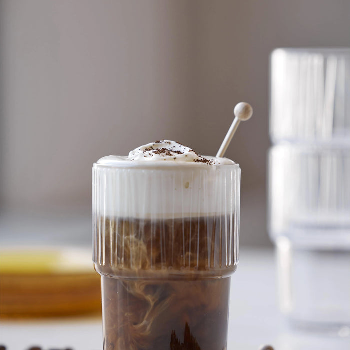 Cafe Glass Kusintha 4 Pcs Clear