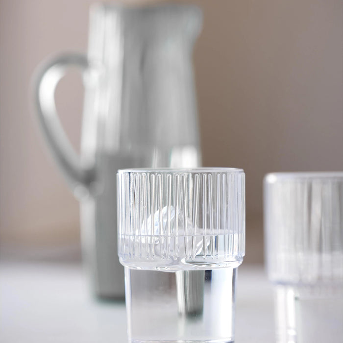 Cafe Glass Kusintha 4 Pcs Clear