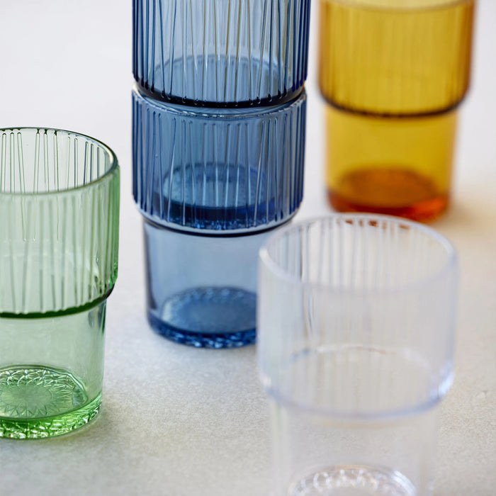 Cafe Glass Kusintha 4 Pcs Clear