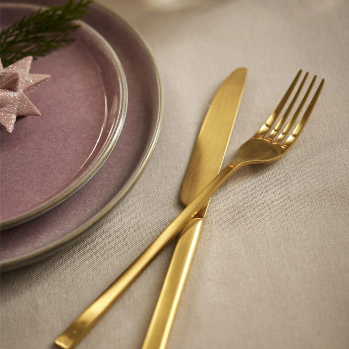 Cutlery Brass Matte Finish