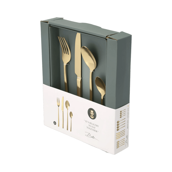 Cutlery Brass Matte Finish