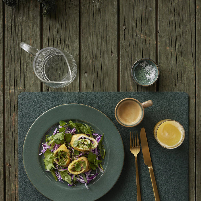 Dinner Plate Wood Wood/Forest Stoneware