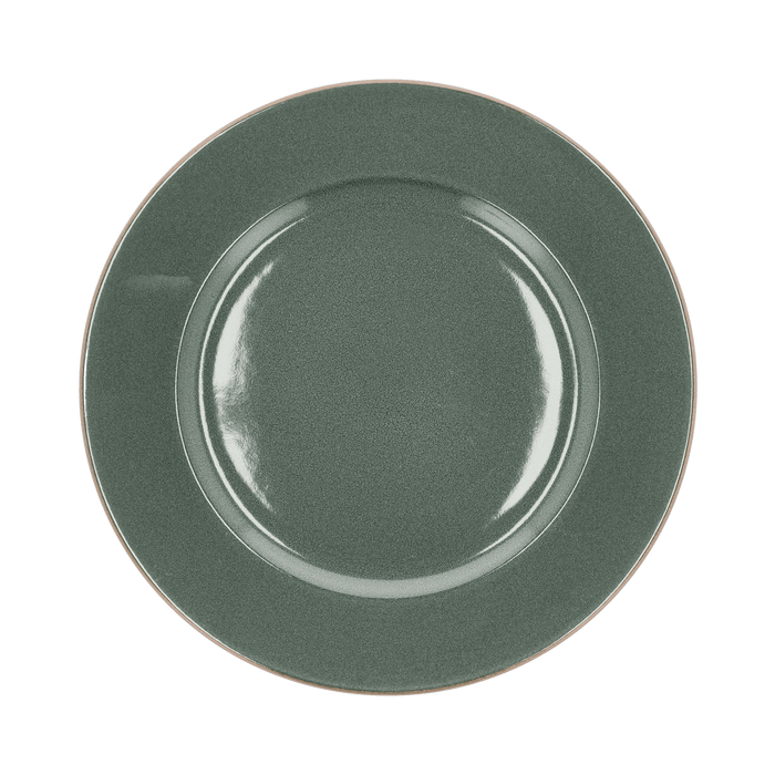Dinner Plate Wood Wood/Forest Stoneware
