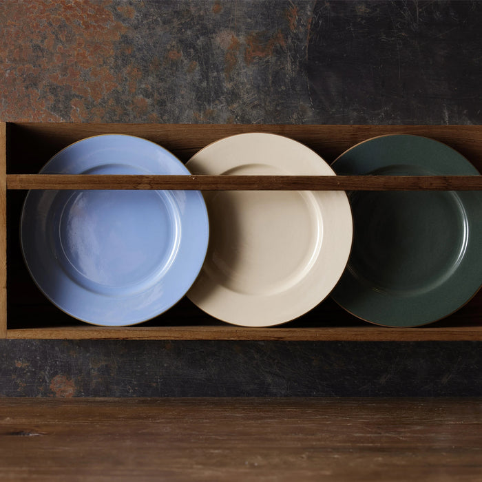 Dinner Plate Wood Wood/Forest Stoneware