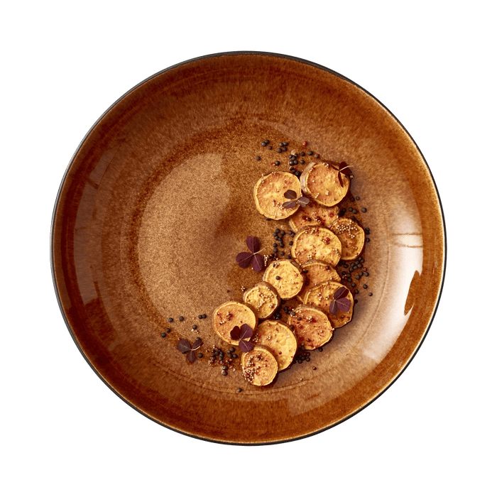 Dish Black/Amber