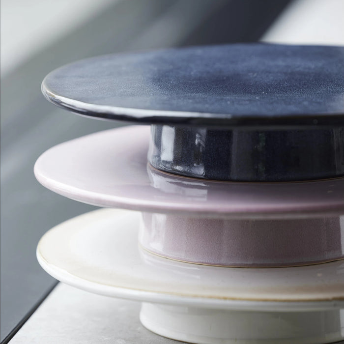 Footed Cake Stand Cream