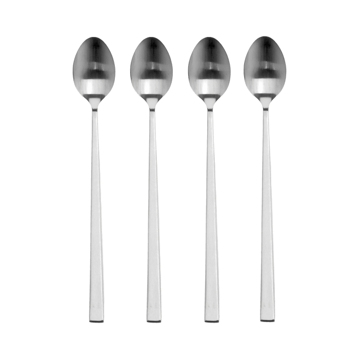 Latte Spoon 4 Pcs Steel