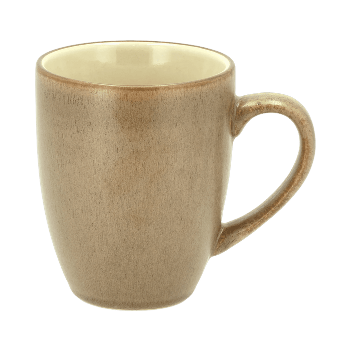 Mug Wood Wood/Sand Stoneware