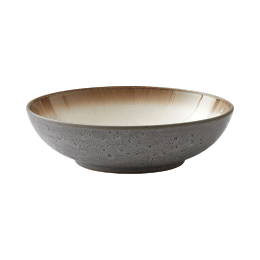Ceramic bowl with a textured surface on a transparent background