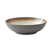 Ceramic bowl with a textured surface on a transparent background