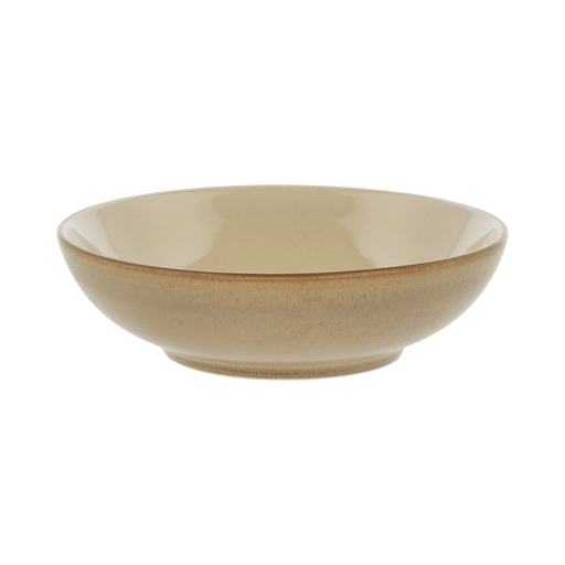 Beige ceramic bowl on a transparent background