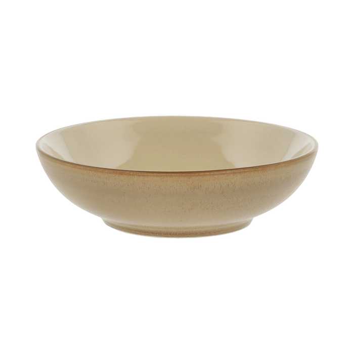 Beige ceramic bowl on a transparent background