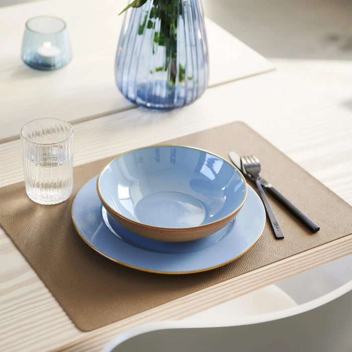 Placemat 4 Pcs Black/Brown