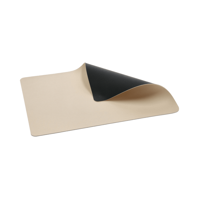 Placemat 4 Pcs Black/Cream