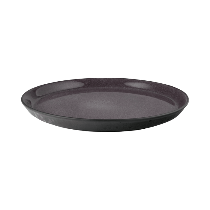 Plate Gastro Black/Lilac 27x27x1.8cm