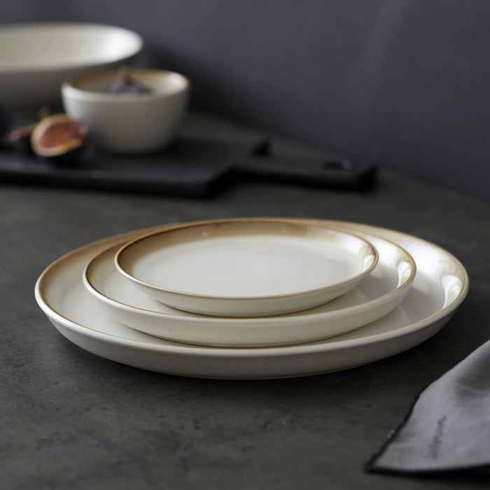 Plate Gastro Cream/Cream 27.6x27.6x2.5cm