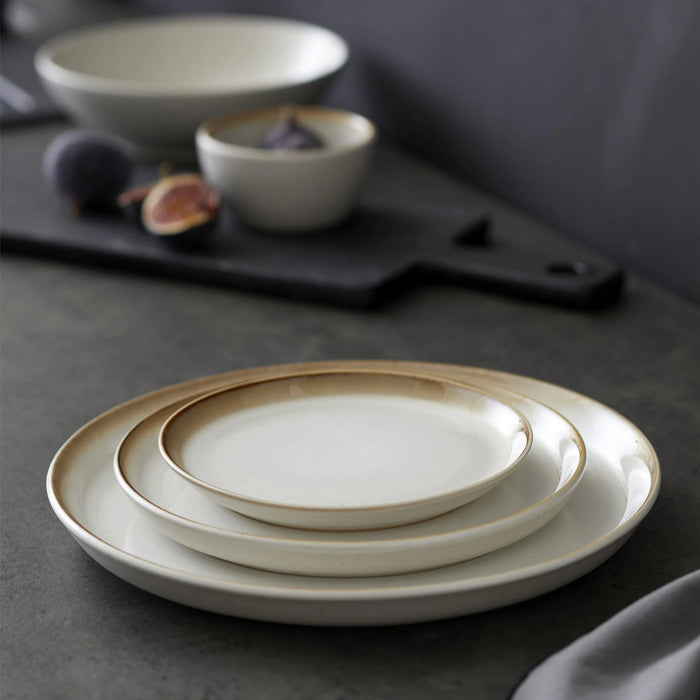 Plate Gastro Cream/Cream 17x17x2.5cm