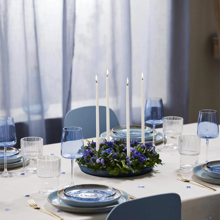 Plate Gastro Grey/Lightblue