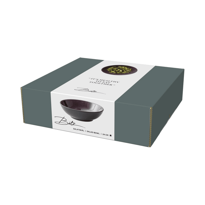 Salad Bowl Black/Lilac
