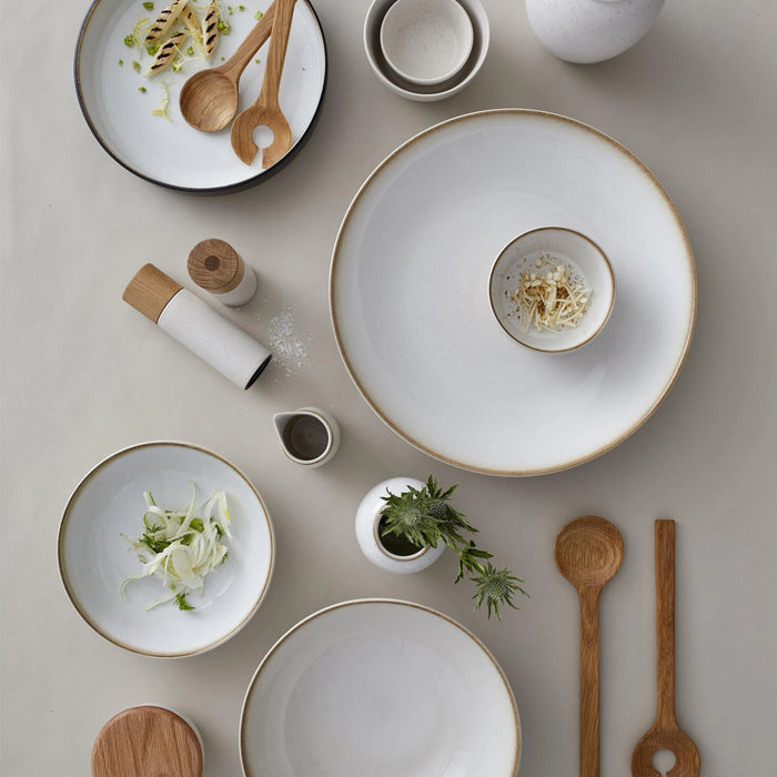 Salad Bowl Cream/Cream 30x30x10.5cm