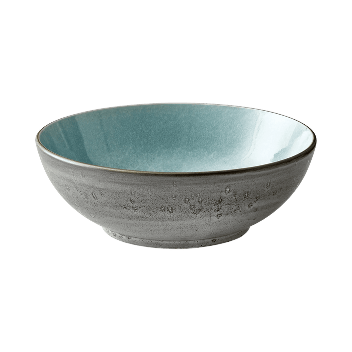 Salad Bowl Grey/Lightblue 30x30x10cm