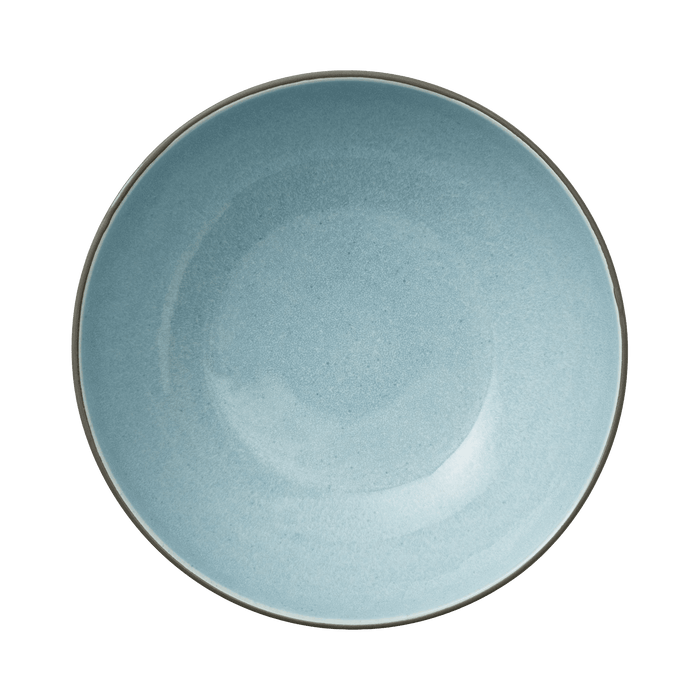 Salad Bowl Grey/Lightblue 30x30x10cm