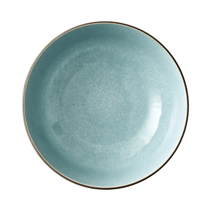 Salad Bowl Grey/Lightblue 30x30x10cm