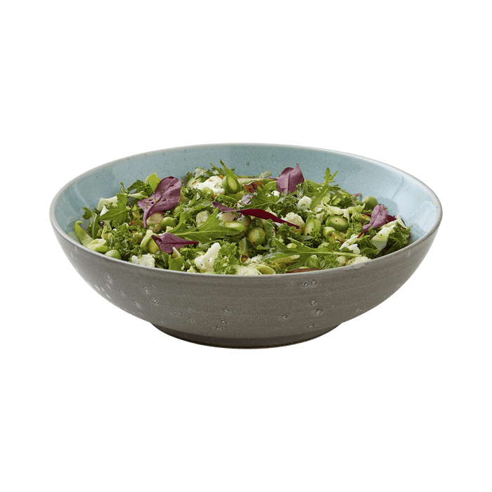 Salad Bowl Grey/Lightblue 25x24x7cm