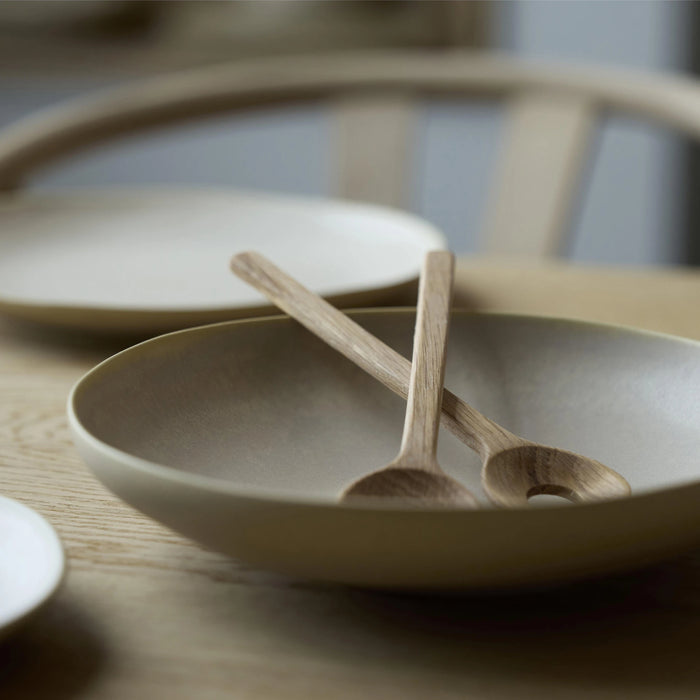 Salad Set Oak 8x32x3cm
