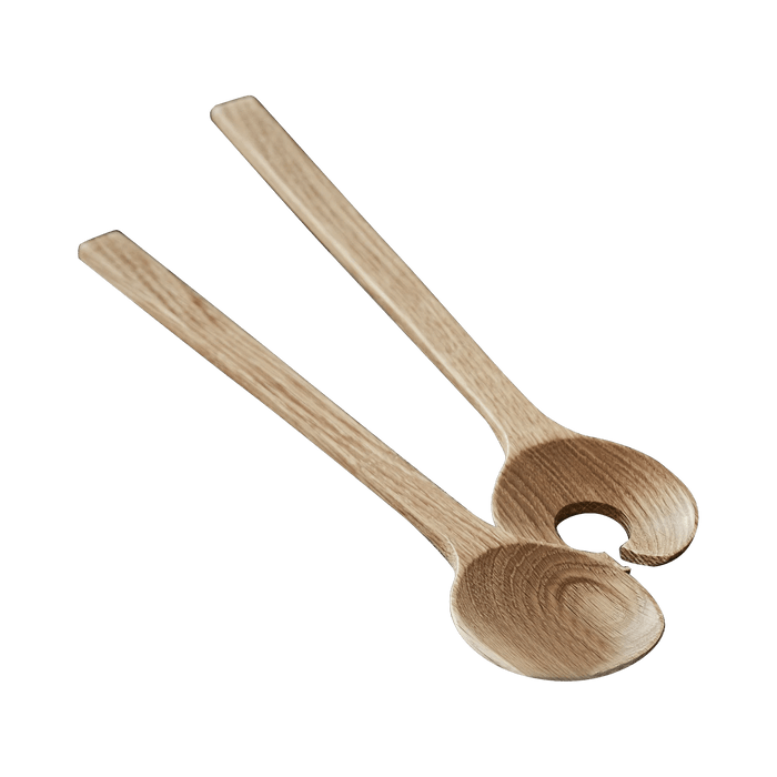 Salad Set Oak 8x32x3cm