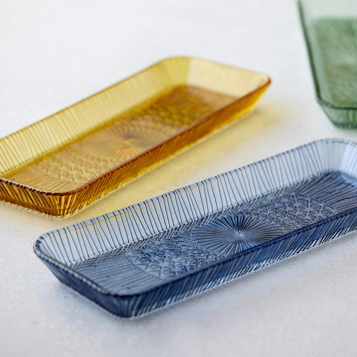 Serving Dish Rectangular Kusintha Amber
