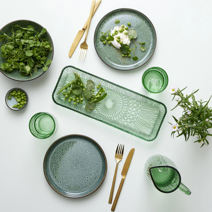 Serving Dish Rectangular Kusintha Green