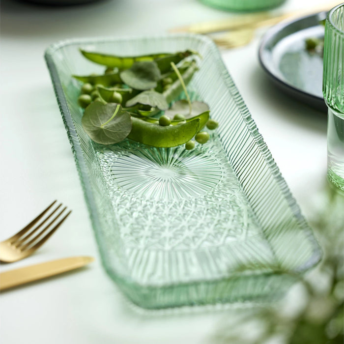 Serving Dish Rectangular Kusintha Green