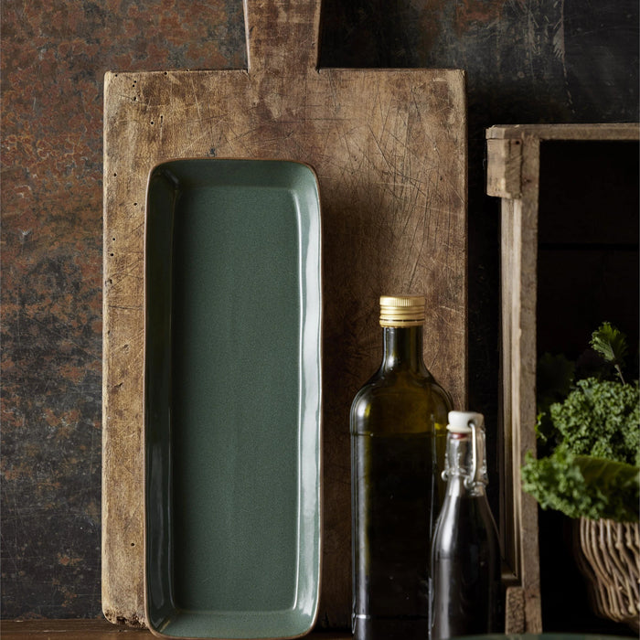 Serving Dish Rectangular Wood Wood/Forest