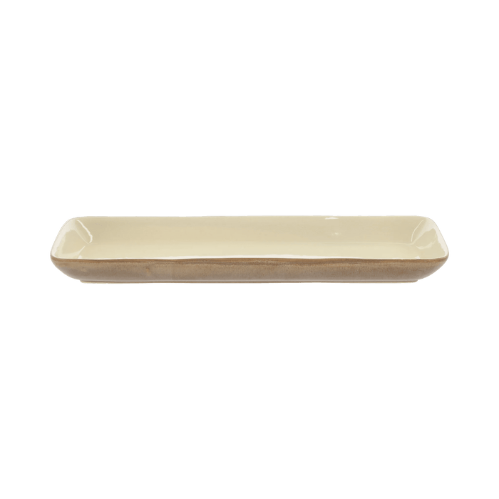 Serving Dish Rectangular Wood Wood/Sand