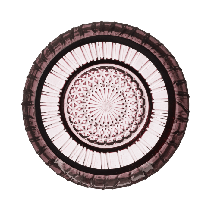 Tealight Holder Kusintha 2 Pcs Pink Glass