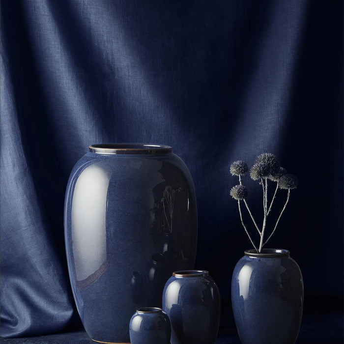 Vase Blue 17x17x25cm