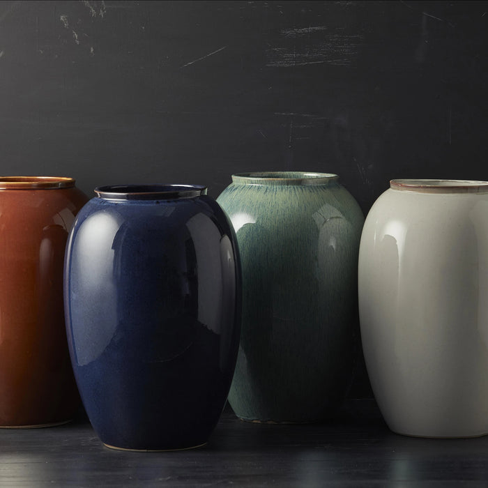 Vase Blue 17x17x25cm