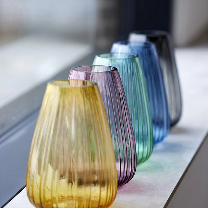 Vase Kusintha Amber Glass