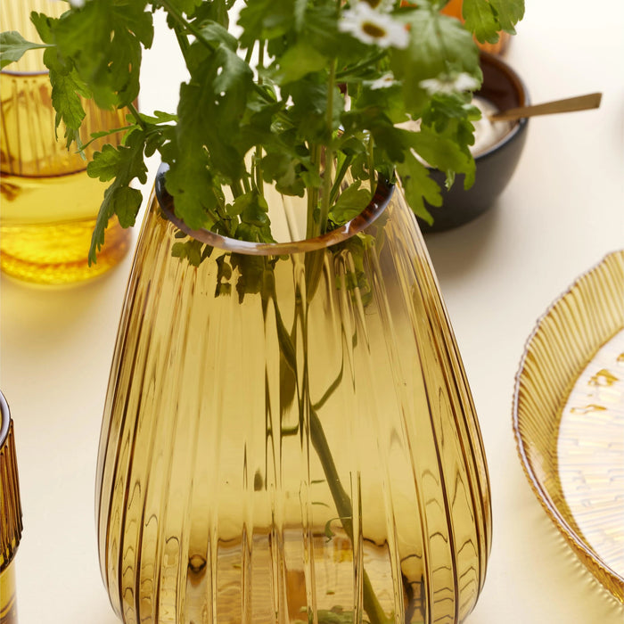 Vase Kusintha Amber Glass