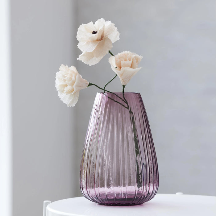 Vase Kusintha Pink Glass