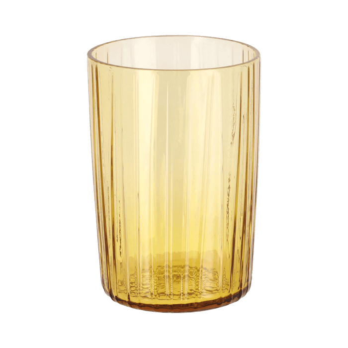 Water Glass Kusintha 4 Pcs Amber