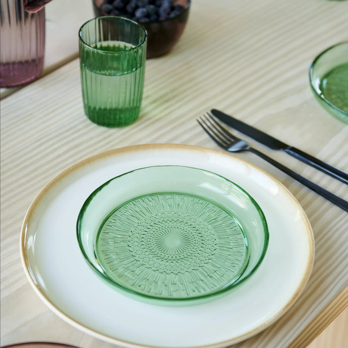 Water Glass Kusintha 4 Pcs Green