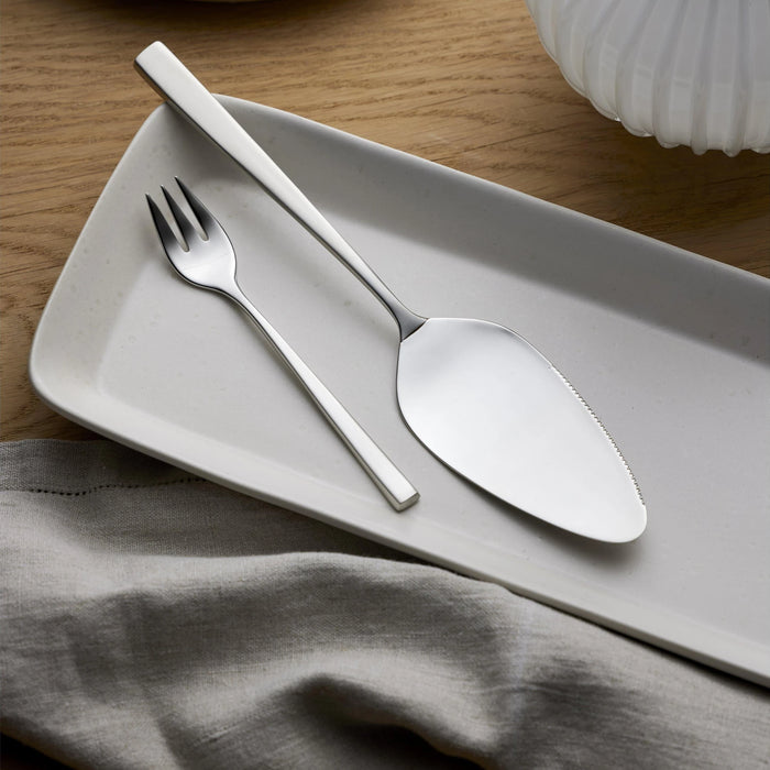 Cake Fork Fuga Matte/Polished Steel
