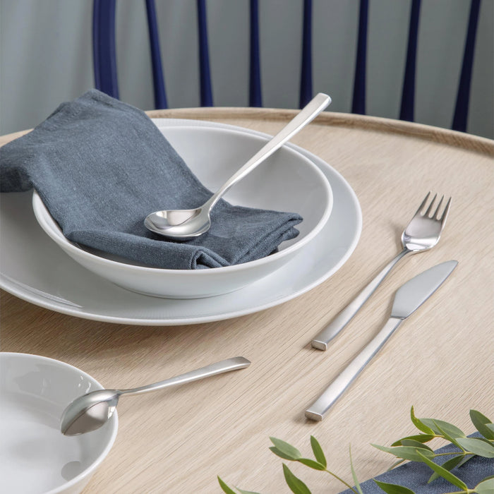Cutlery Set Fuga 16 Parts Matte/Polished Steel