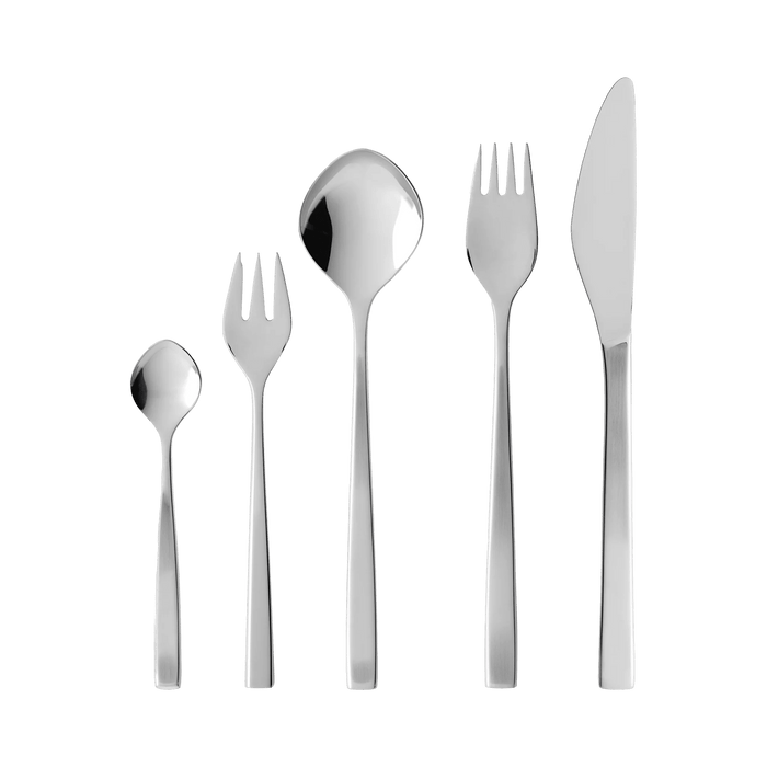 Cutlery Set Fuga 60 Parts Matte/Polished Steel