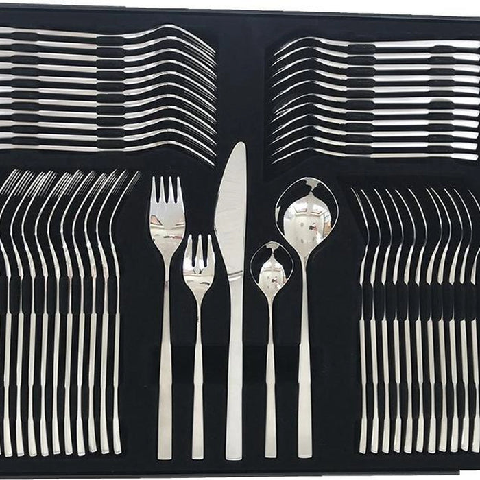 Cutlery Set Fuga 60 Parts Matte/Polished Steel