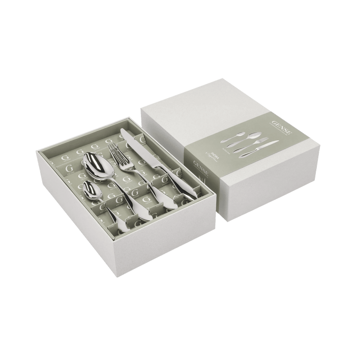 Cutlery Set Indra 16 Parts Polished Steel