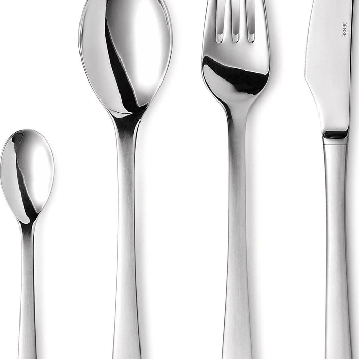 Cutlery Set Steel Line 16 Parts Polished Steel